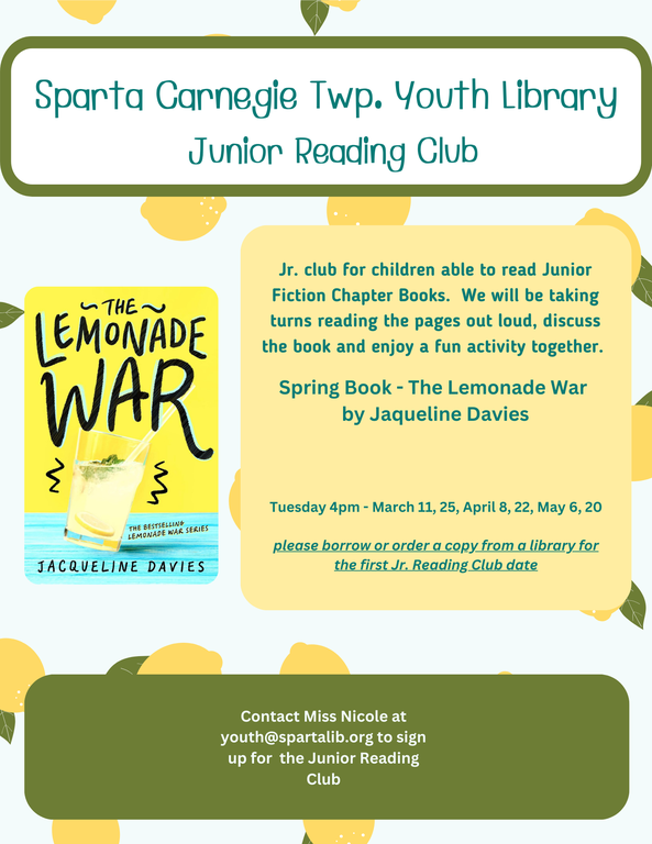 Jr. Book Club
