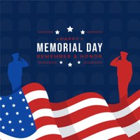 Closed for Memorial Day