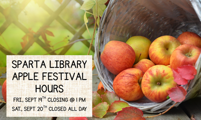 Closed at 1pm for Apple Festival Closed at 1pm for Apple Festival