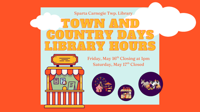 Closed Saturday for Town and Country Days Closed Saturday for Town and Country Days