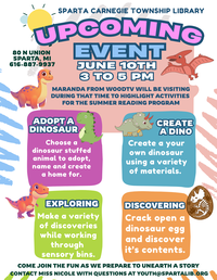 Dinosaur STEM fun activities with a drop in visit from Maranda (WOOD TV 8/WOTV 4)