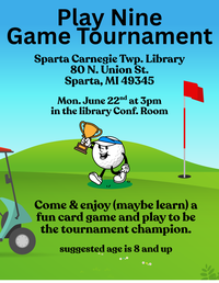 Play Nine Card Game Tournament