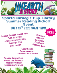 Summer Reading Kick off Party in Library Park