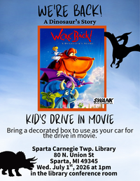 We're Back........Kid's Drive In Movie
